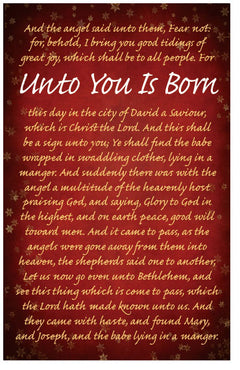 Unto You is Born (KJV)