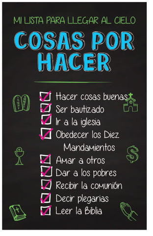 Cosas Por Hacer (Heaven's Checklist, Spanish)