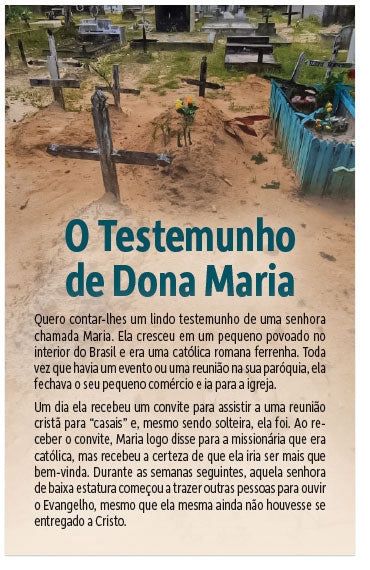 Mary's Testimony (Portuguese)