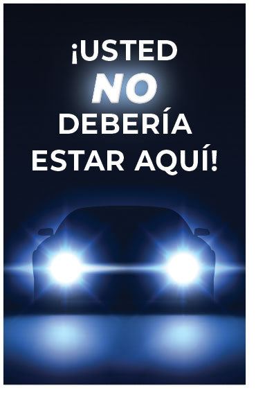 You Should Not Be Here (Spanish)