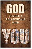God Desires A Relationship With You