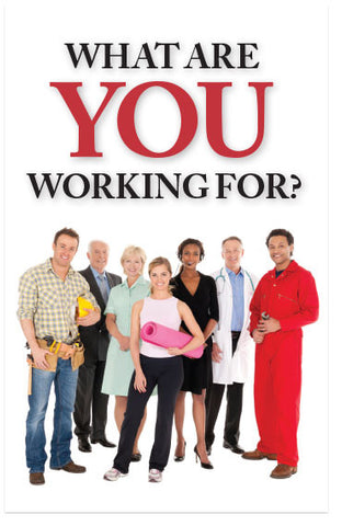 What Are You Working For? (KJV) (Preview page 1)