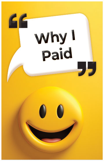 Why I Paid