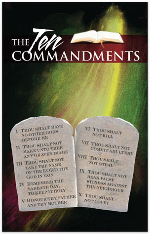 The Ten Commandments (KJV)