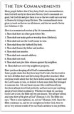 The Ten Commandments (KJV)