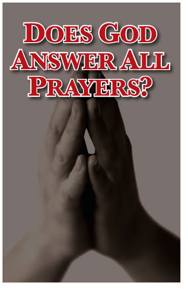 Does God Answer All Prayers? (NIV) (Preview page 1)