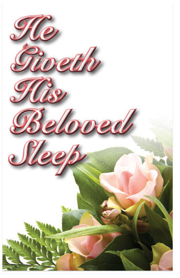 He Giveth His Beloved Sleep (KJV) (Preview page 1)