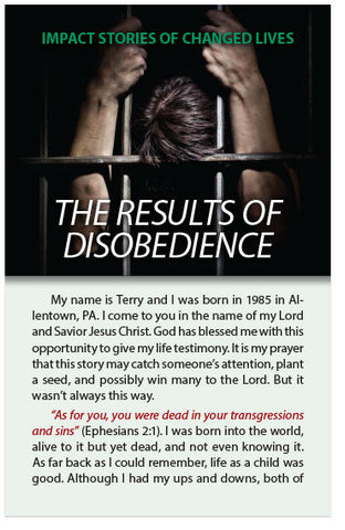 The Results of Disobedience (NIV) (Preview page 1)