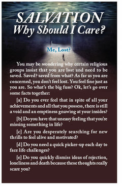 Salvation: Why Should I Care? (NIV) (Preview page 1)