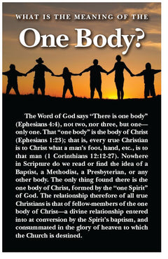 What is the Meaning of the One Body? (KJV) (Preview page 1)