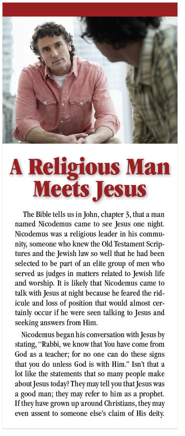 A Religious Man Meets Jesus (NASB)