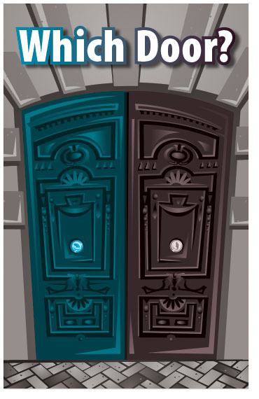Which Door? (NKJV)