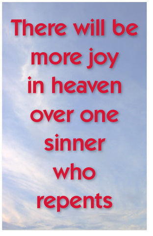 More Joy In Heaven (KJV) (Preview page 1)
