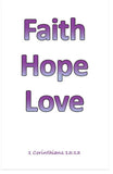 Faith, Hope, Love (KJV) (Preview page 1)