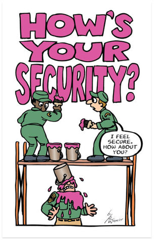 How's Your Security? (NIV) (Preview page 1)