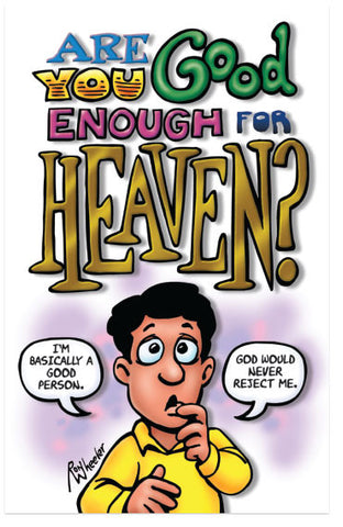 Are You Good Enough For Heaven? (NIV) (Preview page 1)