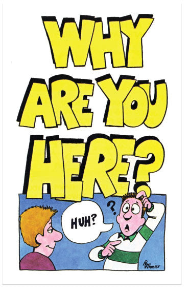 Why Are You Here? (NIV) (Preview page 1)