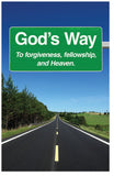 God's Way to Forgiveness, Fellowship, and Heaven (KJV) (Preview page 1)