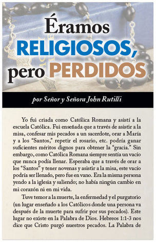 We Were Religious, But Lost (Spanish) (Preview page 1)