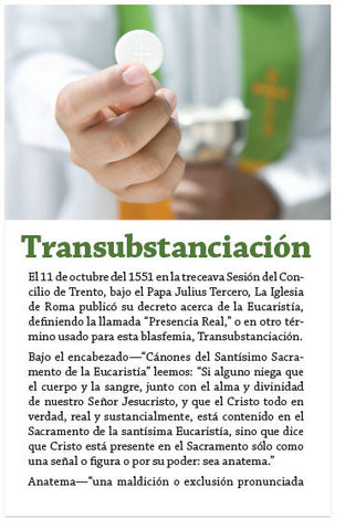 Transubstantiation (Spanish) (Preview page 1)