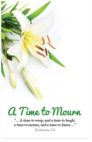 A Time To Mourn (KJV) (Preview page 1)