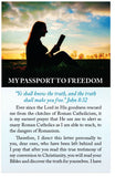 My Passport To Freedom (KJV) (Preview page 1)