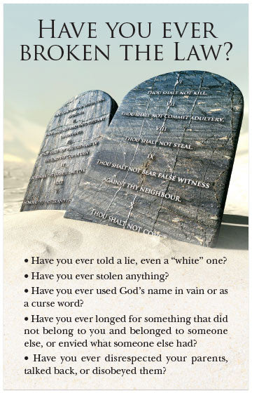 Have You Ever Broken The Law? (NASB) (Preview page 1)