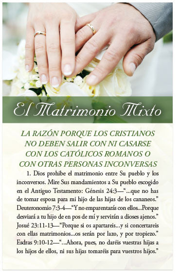 Mixed Marriage (Spanish) (Preview page 1)