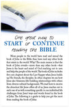 One Great Way To Start Or Continue Reading The Bible (ESV) (Preview page 1)