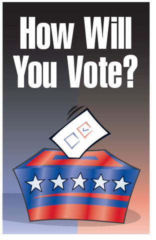 How Will You Vote? (KJV) (Preview page 1)