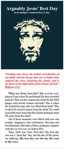 Arguably Jesus' Best Day (KJV) (Preview page 1)