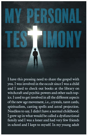My Personal Testimony (Preview page 1)