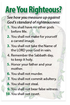 Are You Righteous? (NKJV) (Preview page 1)