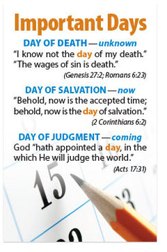 Important Days (Mini Tract, KJV)