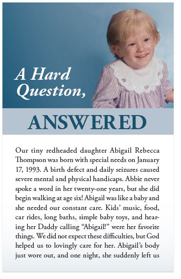 A Hard Question, Answered