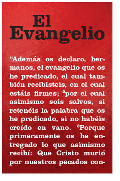 The Gospel (1 Cor 15:1-4, Spanish)