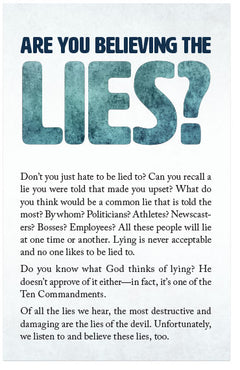 Are You Believing The Lies?
