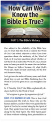How Can We Know The Bible Is True? (Part 3 of 5)