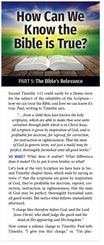 How Can We Know The Bible Is True? (Part 5 of 5)