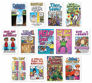 Cartoon Tracts Sample Pack