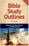 Bible Study Outlines (Printable eBook)