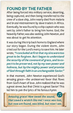 Gospel Tract – Amazing Grace – Moments With The Book