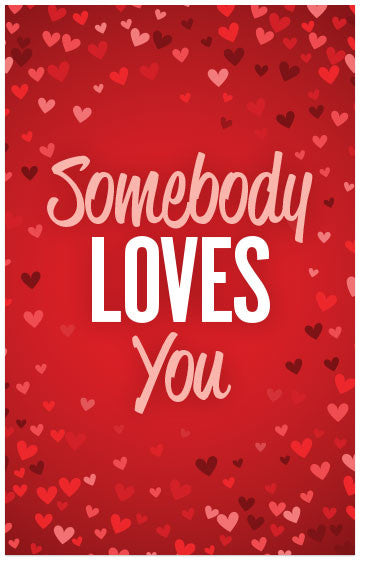 Gospel Tract – Somebody Loves You – Moments With The Book